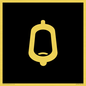DV7736: Urinal Toilet in black panel
