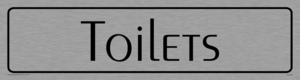 DV783: toilets - door sign