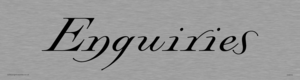 DV810: enquiries - door sign