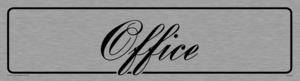 DV834: office - door sign