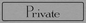 DV844: private - door sign