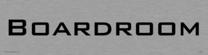 DV869: boardroom - door sign