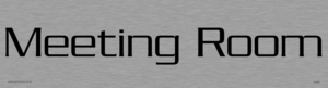 DV886: meeting room - door sign