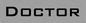 DV946: doctor - door sign