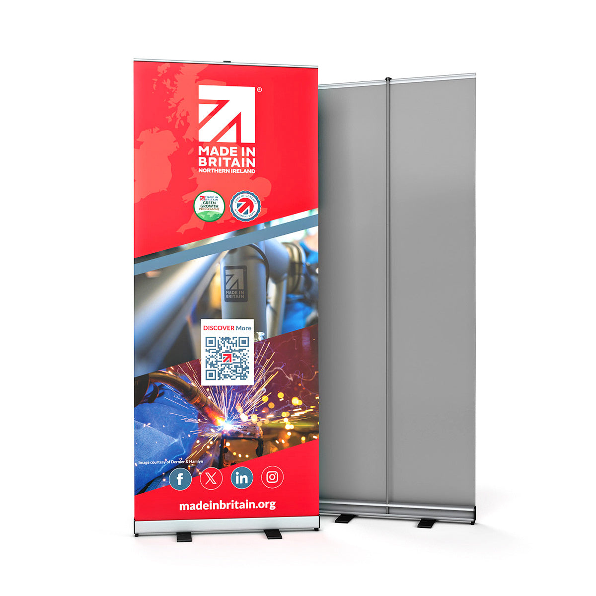 Pull Up Roller Banner Stand