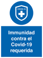 (ES)MP7036: Immunidad contra el Covid-19 requerida