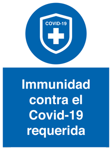 (ES)MP7036: Immunidad contra el Covid-19 requerida