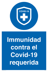 (ES)MP7036: Immunidad contra el Covid-19 requerida