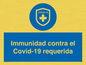 (ES)MP7036: Immunidad contra el Covid-19 requerida