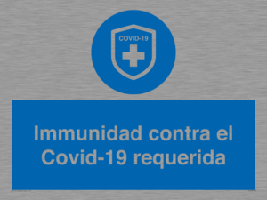 (ES)MP7036: Immunidad contra el Covid-19 requerida