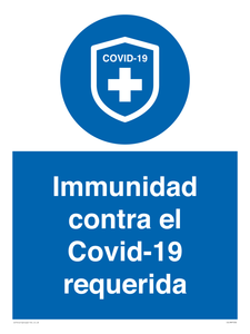 (ES)MP7036: Immunidad contra el Covid-19 requerida