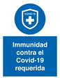 (ES)MP7036: Immunidad contra el Covid-19 requerida