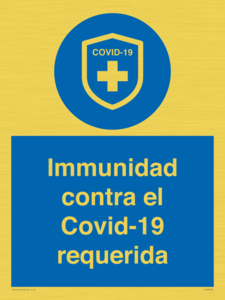 (ES)MP7036: Immunidad contra el Covid-19 requerida