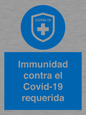 (ES)MP7036: Immunidad contra el Covid-19 requerida
