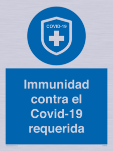 (ES)MP7036: Immunidad contra el Covid-19 requerida