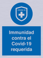 (ES)MP7036: Immunidad contra el Covid-19 requerida