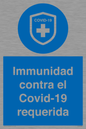 (ES)MP7036: Immunidad contra el Covid-19 requerida