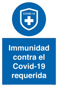 (ES)MP7036: Immunidad contra el Covid-19 requerida
