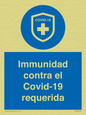 (ES)MP7036: Immunidad contra el Covid-19 requerida