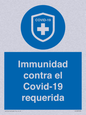 (ES)MP7036: Immunidad contra el Covid-19 requerida