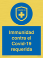 (ES)MP7036: Immunidad contra el Covid-19 requerida