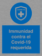 (ES)MP7036: Immunidad contra el Covid-19 requerida