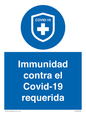(ES)MP7036: Immunidad contra el Covid-19 requerida