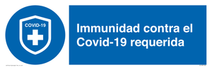 (ES)MP7036: Immunidad contra el Covid-19 requerida