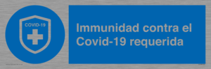 (ES)MP7036: Immunidad contra el Covid-19 requerida