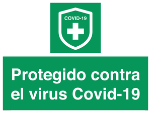 (ES)SH7038: Protegido contra el virus Covid-19