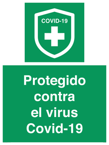 (ES)SH7038: Protegido contra el virus Covid-19