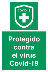 (ES)SH7038: Protegido contra el virus Covid-19
