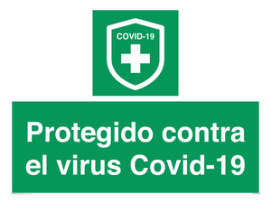 (ES)SH7038: Protegido contra el virus Covid-19
