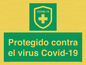 (ES)SH7038: Protegido contra el virus Covid-19