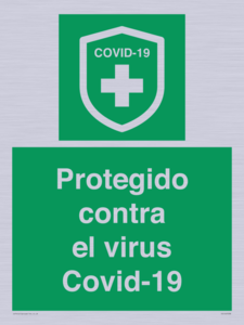 (ES)SH7038: Protegido contra el virus Covid-19