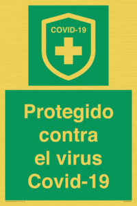 (ES)SH7038: Protegido contra el virus Covid-19