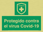 (ES)SH7038: Protegido contra el virus Covid-19