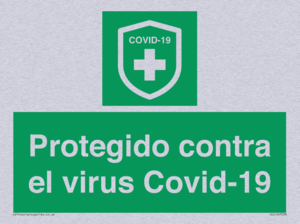 (ES)SH7038: Protegido contra el virus Covid-19