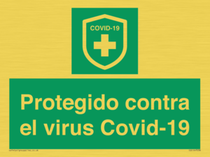 (ES)SH7038: Protegido contra el virus Covid-19