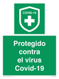(ES)SH7038: Protegido contra el virus Covid-19