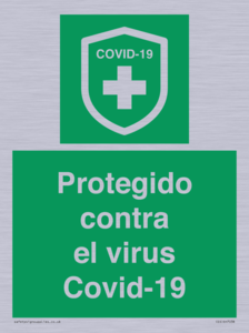 (ES)SH7038: Protegido contra el virus Covid-19