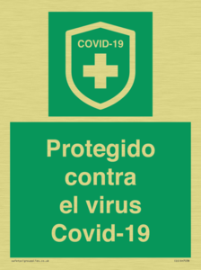 (ES)SH7038: Protegido contra el virus Covid-19