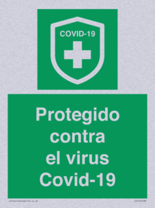 (ES)SH7038: Protegido contra el virus Covid-19