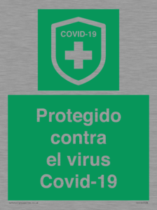 (ES)SH7038: Protegido contra el virus Covid-19