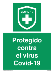 (ES)SH7038: Protegido contra el virus Covid-19