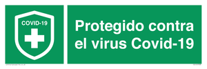 (ES)SH7038: Protegido contra el virus Covid-19