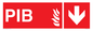 FD13060: PIB (Premises Information Box) with down arrow