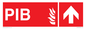 FD13072: PIB (Premises Information Box) with up arrow