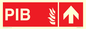 FD13072: PIB (Premises Information Box) with up arrow