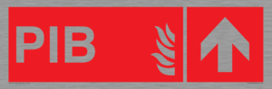 FD13072: PIB (Premises Information Box) with up arrow